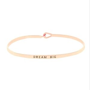 Dream Big Bangle NWOT